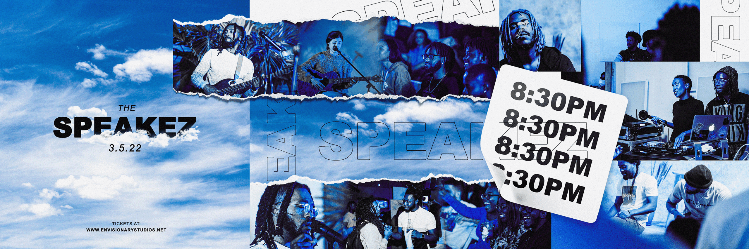 Event promotional graphic design